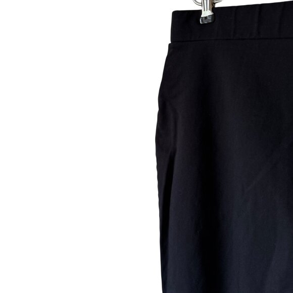 Susan Graver Weekend Size XL Pull On Pant Black Cotton Blend Stretch Comfort - Picture 8 of 16